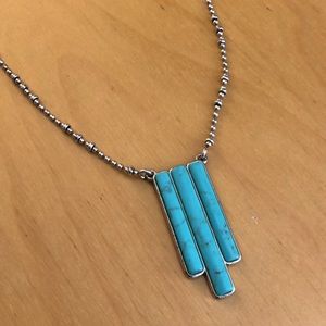 Lucky Brand Turquoise-Style Necklace
